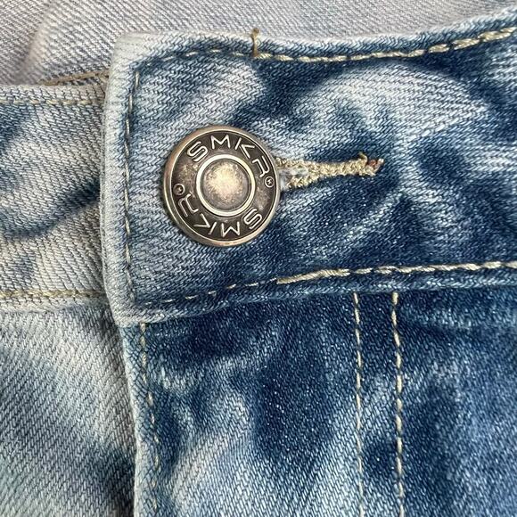 SMOKE RISE for BUCKLE Roxy Blue Stretch Shorts in Light Blue Men's 42 Waist - Picture 11 of 14